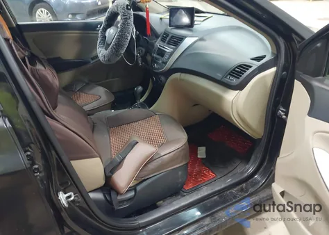 2016 Hyundai Accent Se из США, поврежденный, VIN KMHCT4AEXGU137788